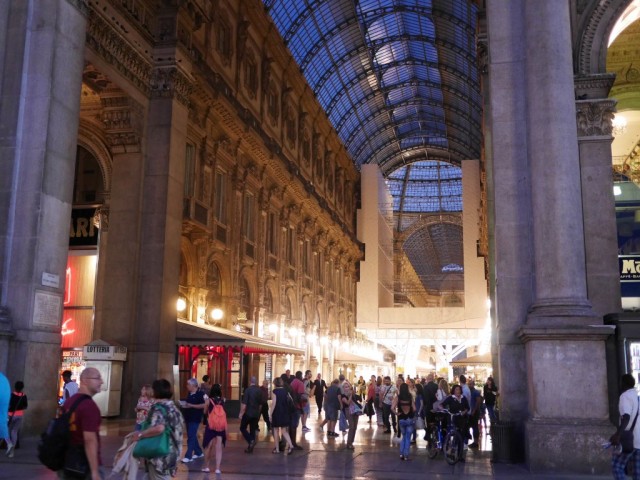 Galleria Vittorio Emanuele Duomon vieressä