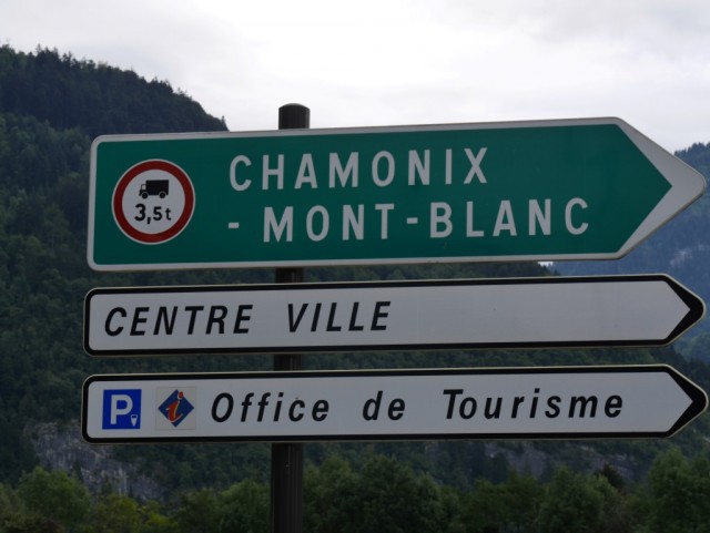 Mont Blanc oli aika lähellä.